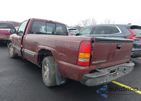 2000 Chevrolet Silverado 1500 Ls from USA, damaged, VIN 1GCEC14T2YE265041